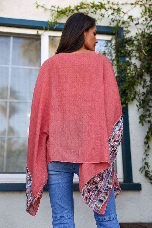 Geometric Embroidered Tunic